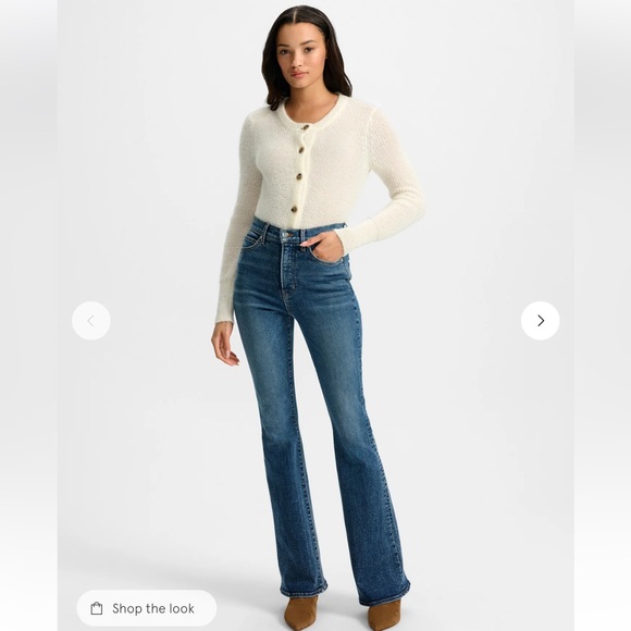 Veronica Beard- Beverly high rise skinny flare jeans (28) - Picture 3 of 9